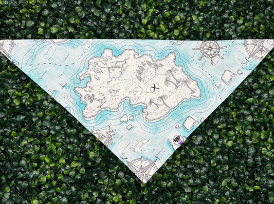 Treasure Map Bandana