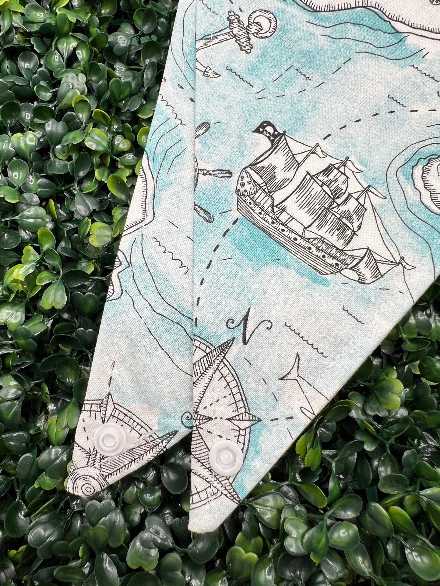 Treasure Map Bandana