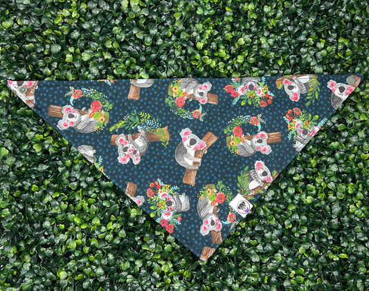 Snap On Dog Bandana Koala Cuties