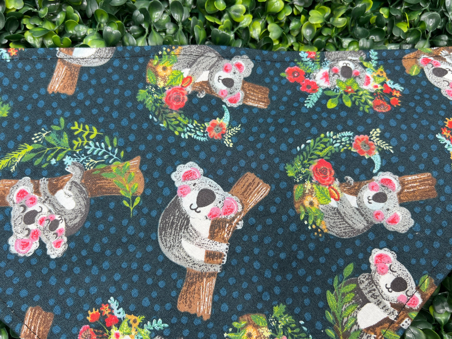 Snap On Dog Bandana Koala Cuties