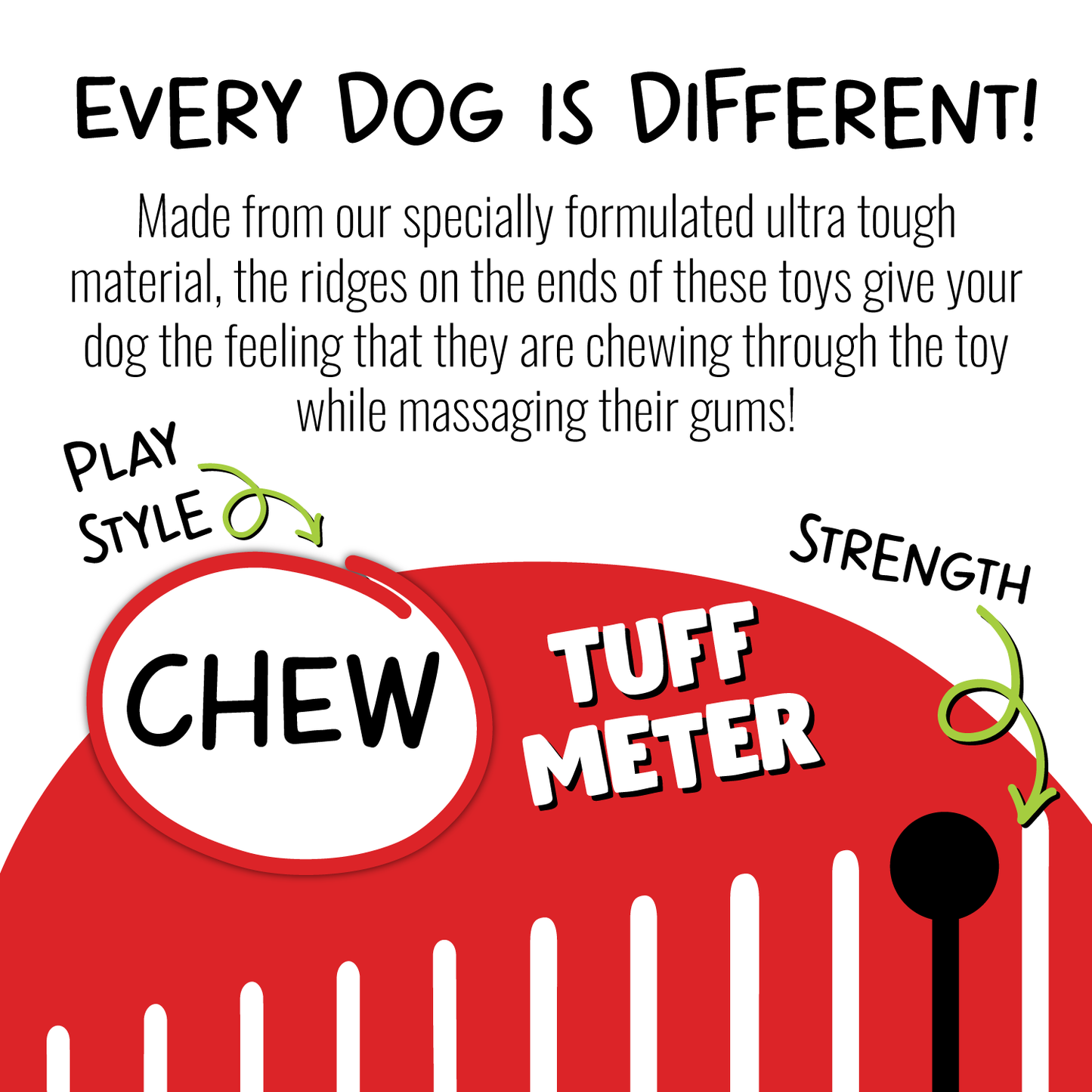 Jolly Chew Bone - Doot's Pet LLC Collars For A Cause