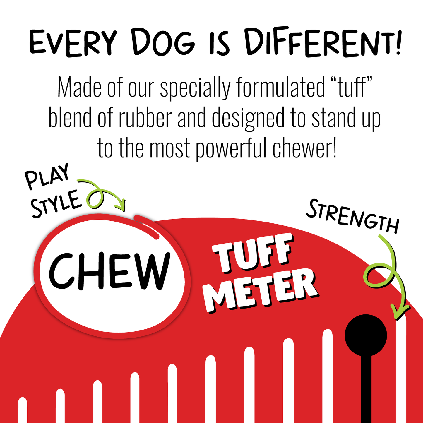 Jolly Tuff Teeter - Doot's Pet LLC Collars For A Cause