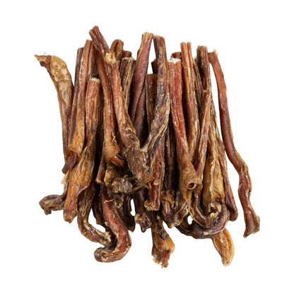 BAFFS NATURALS All-Natural Premium Lamb Pizzle Dog Chews – (8oz Bag) - Doot's Pet LLC Collars For A Cause