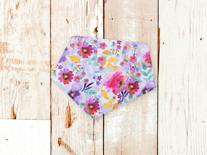 "Lilac Watercolor" Dog Bandana