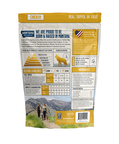 Grain-Free Chicken Freeze-dried Raw Adventure Fuel (Dog Food) - Doot's Pet LLC Collars For A Cause