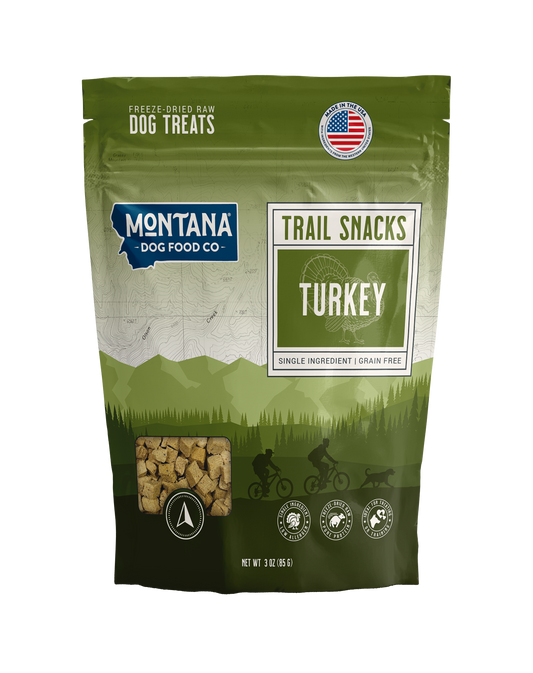 Turkey Liver Freeze-dried Raw Trail Snacks (Treats) for Dogs 3oz - Doot's Pet LLC Collars For A Cause
