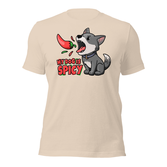 My Dog Is Spicy T-Shirt (Full Color)