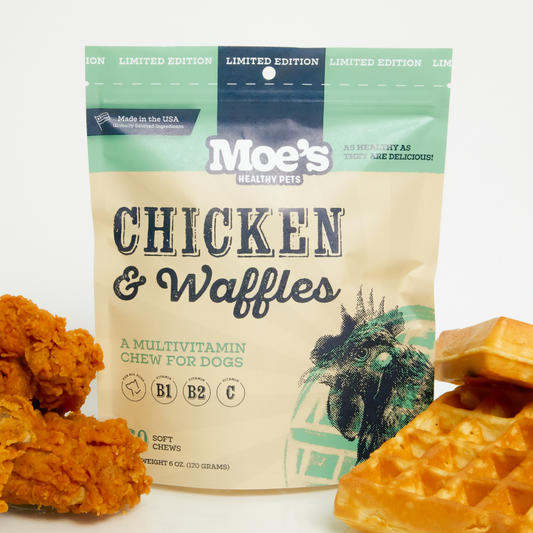 Chicken and Waffles Chews - Doot's Pet LLC Collars For A Cause