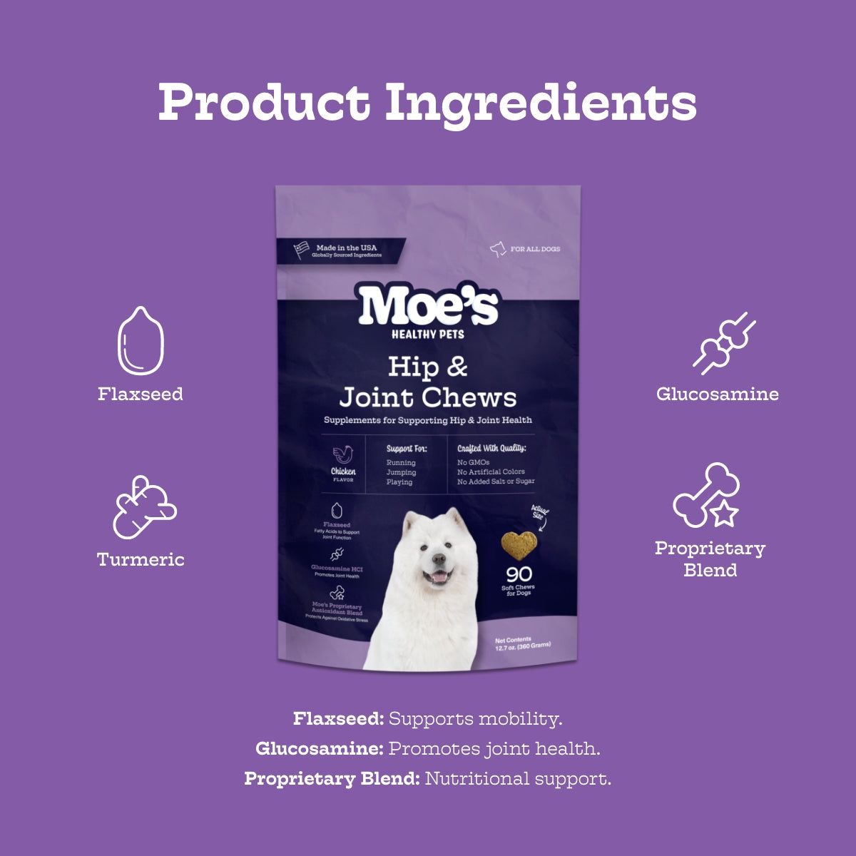 Hip & Joint Chews - Doot's Pet LLC Collars For A Cause