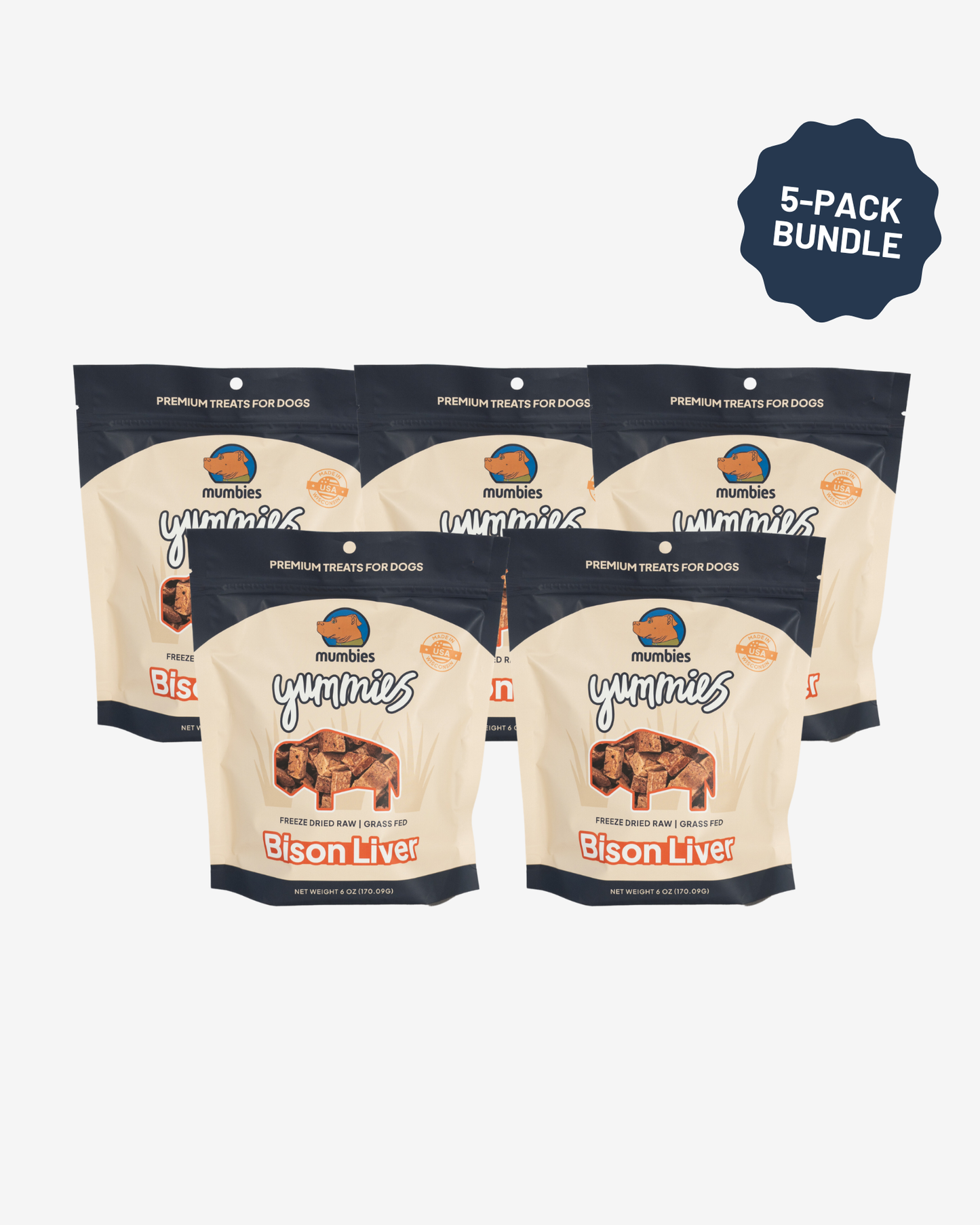 Yummies Bison Liver Treats