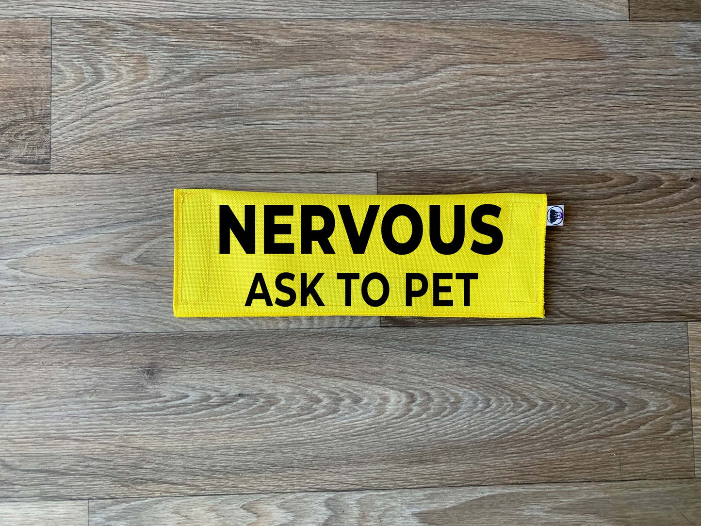 Nervous - Ask To Pet Leash Sign