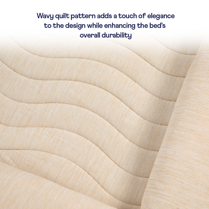 PupChill™ Cooling 4-Bolster Dog Bed - Arctic Sand - Doot's Pet LLC Collars For A Cause