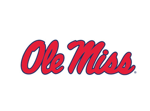 NCAA Ole Miss (U. of Mississippi), Tony Land Shark Knottie® Plush Dog Toy