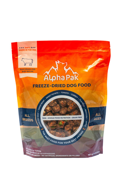 PREMIUM RAW FREEZE DRIED DOG FOOD BEEF - Doot's Pet LLC Collars For A Cause