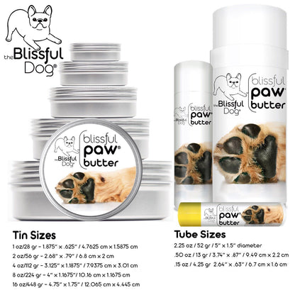 Blissful Paw® Butter Moisturizes Rough, Dry Paw Pads - Doot's Pet LLC Collars For A Cause