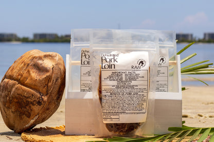 Dehydrated Pork Loin | Raw Instincts | USA-Sourced, Small Batch Treat for Cats & Dogs - Doot's Pet LLC Collars For A Cause