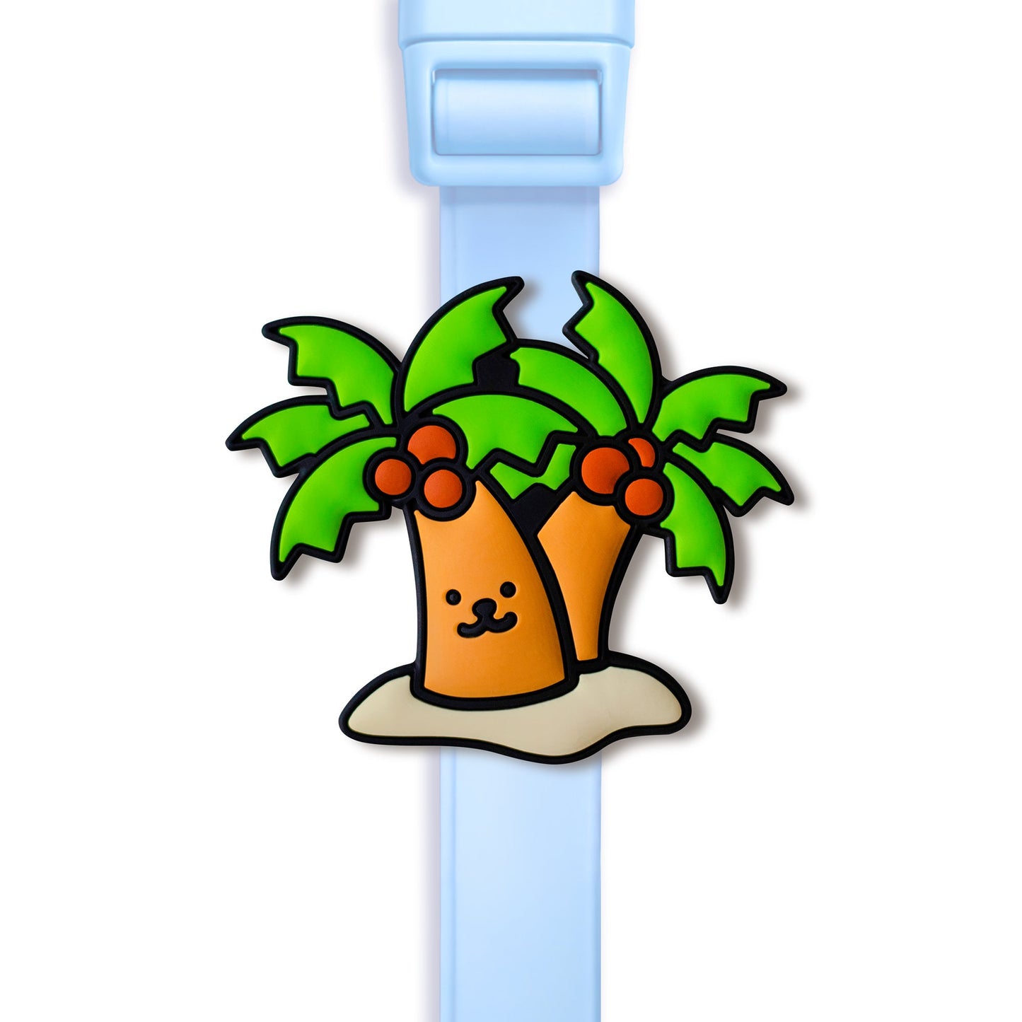 Palm Tree Jiby Dog Charm