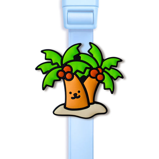 Palm Tree Jiby Dog Charm