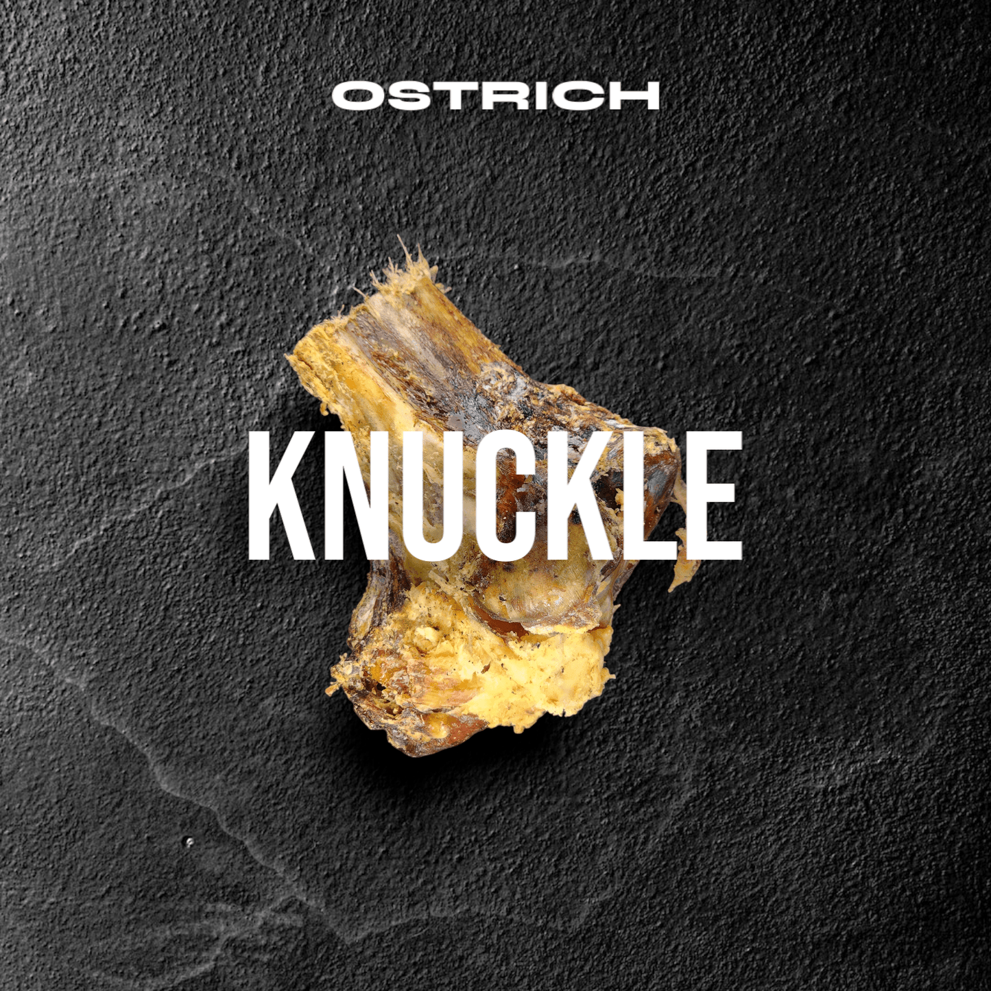 Large Ostrich Knuckle (5.5" x 5"): The Ultimate Chew for Moderate & Power Chewers - Doot's Pet LLC Collars For A Cause