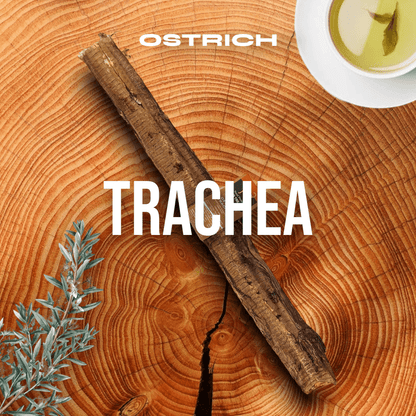 Crunchy Ostrich Trachea Whole. Light-weight, Natural Dog Chew Treat by Savannah Pet Food - Doot's Pet LLC Collars For A Cause