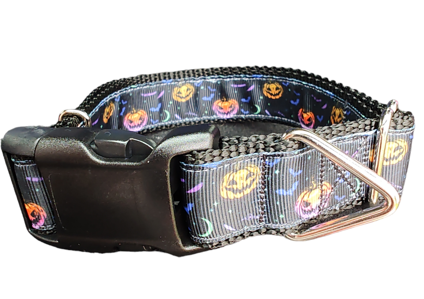 Halloween Fright Night Nylon Dog Collar - Doot's Pet LLC Collars For A Cause