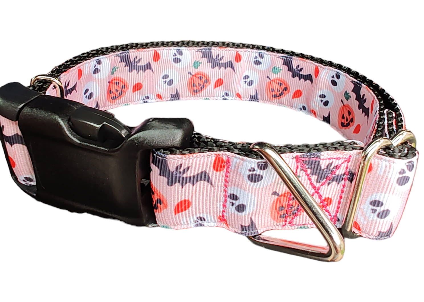 Halloween Spooky Friends Nylon Dog Collar - Doot's Pet LLC Collars For A Cause