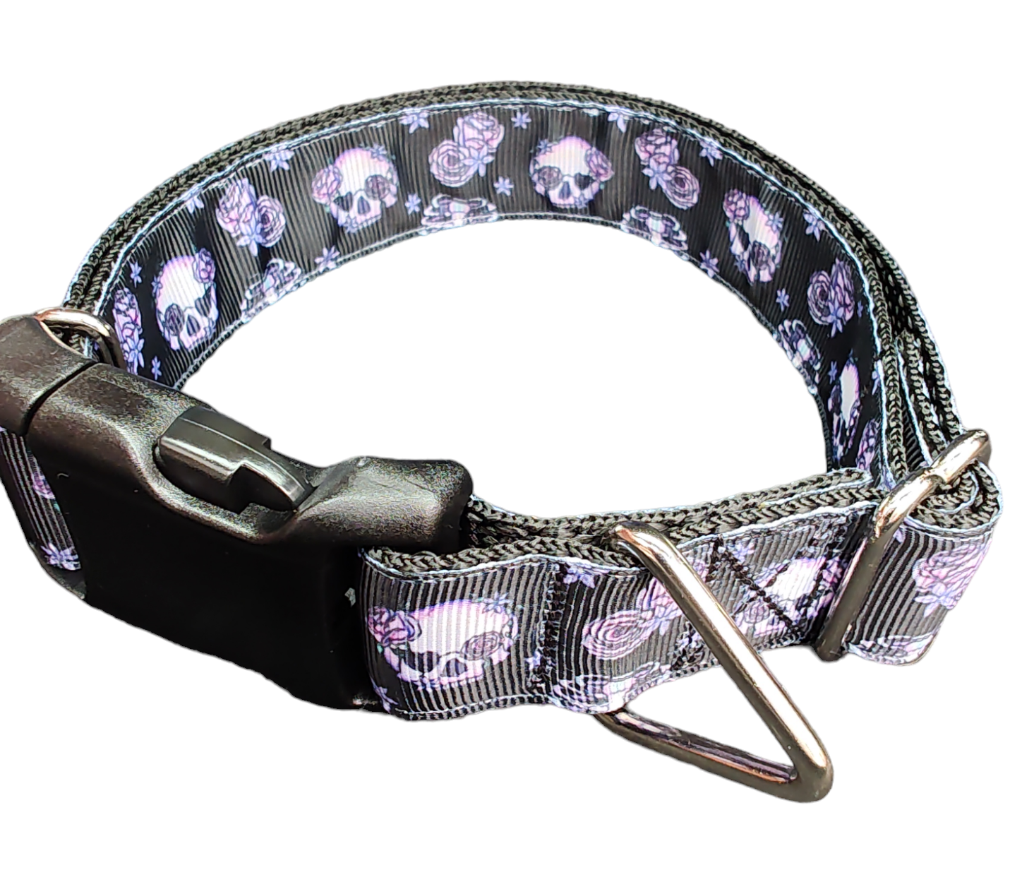 Halloween Skeleton Nylon Dog Collar - Doot's Pet LLC Collars For A Cause