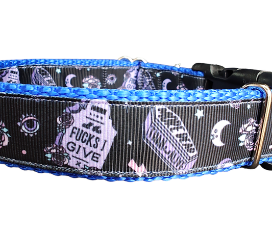 Halloween Snarky Graves Nylon Dog Collar - Doot's Pet LLC Collars For A Cause