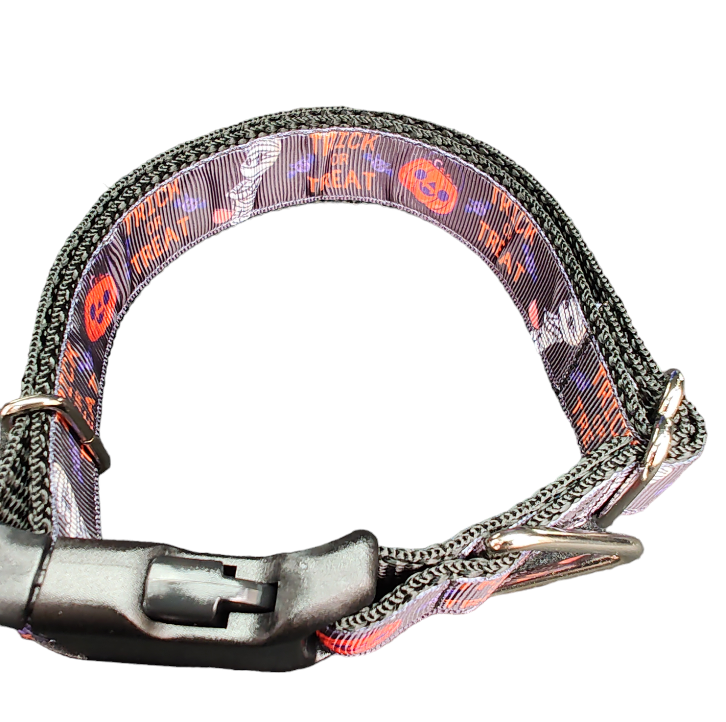 Halloween Trick Or Treat Nylon Dog Collar - Doot's Pet LLC Collars For A Cause