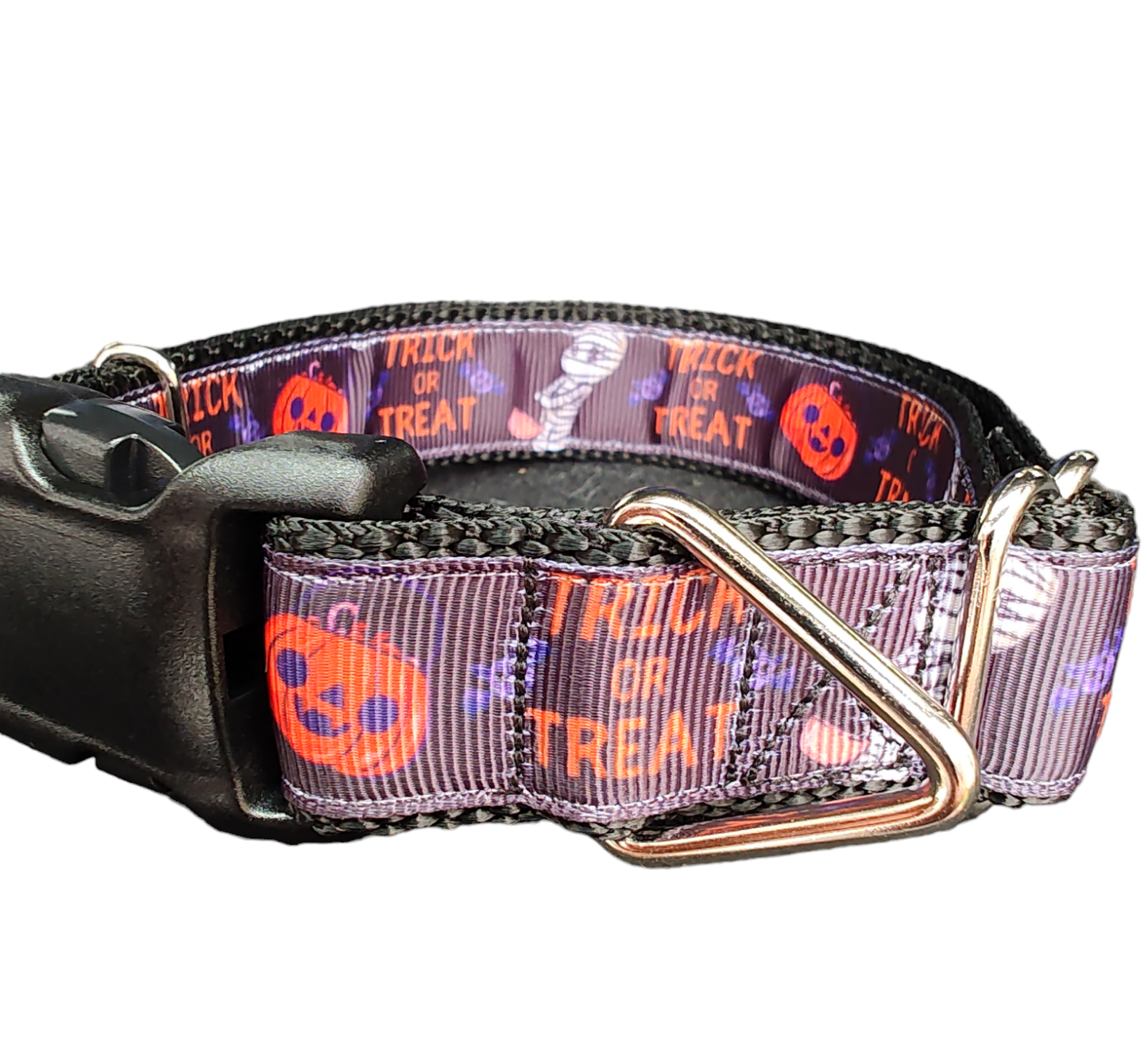 Halloween Trick Or Treat Nylon Dog Collar - Doot's Pet LLC Collars For A Cause