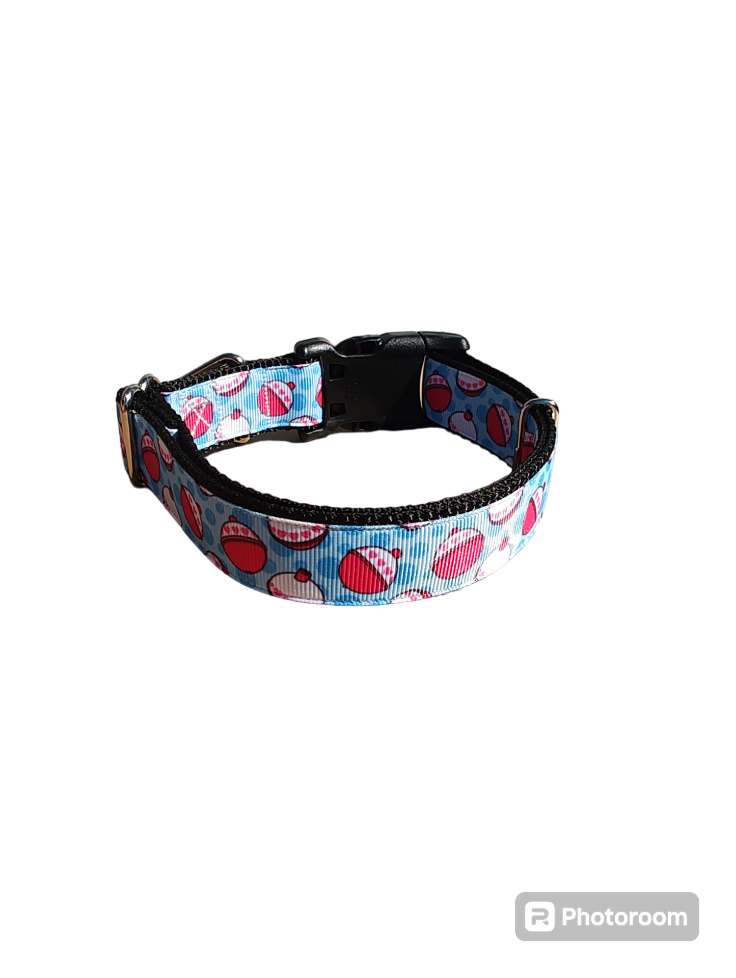 Fishing Bobbers Nylon Dog Collar