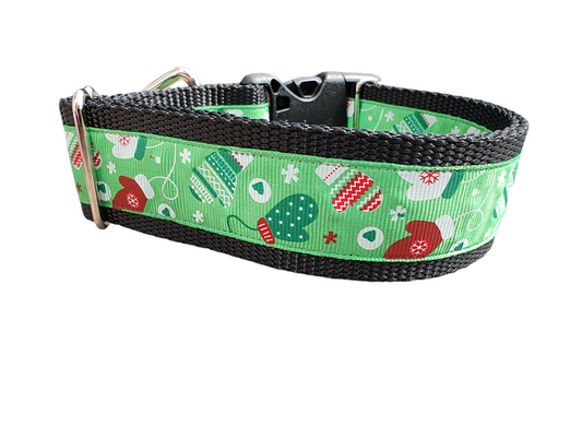 1.5" Wide Mittens Nylon Dog Collar