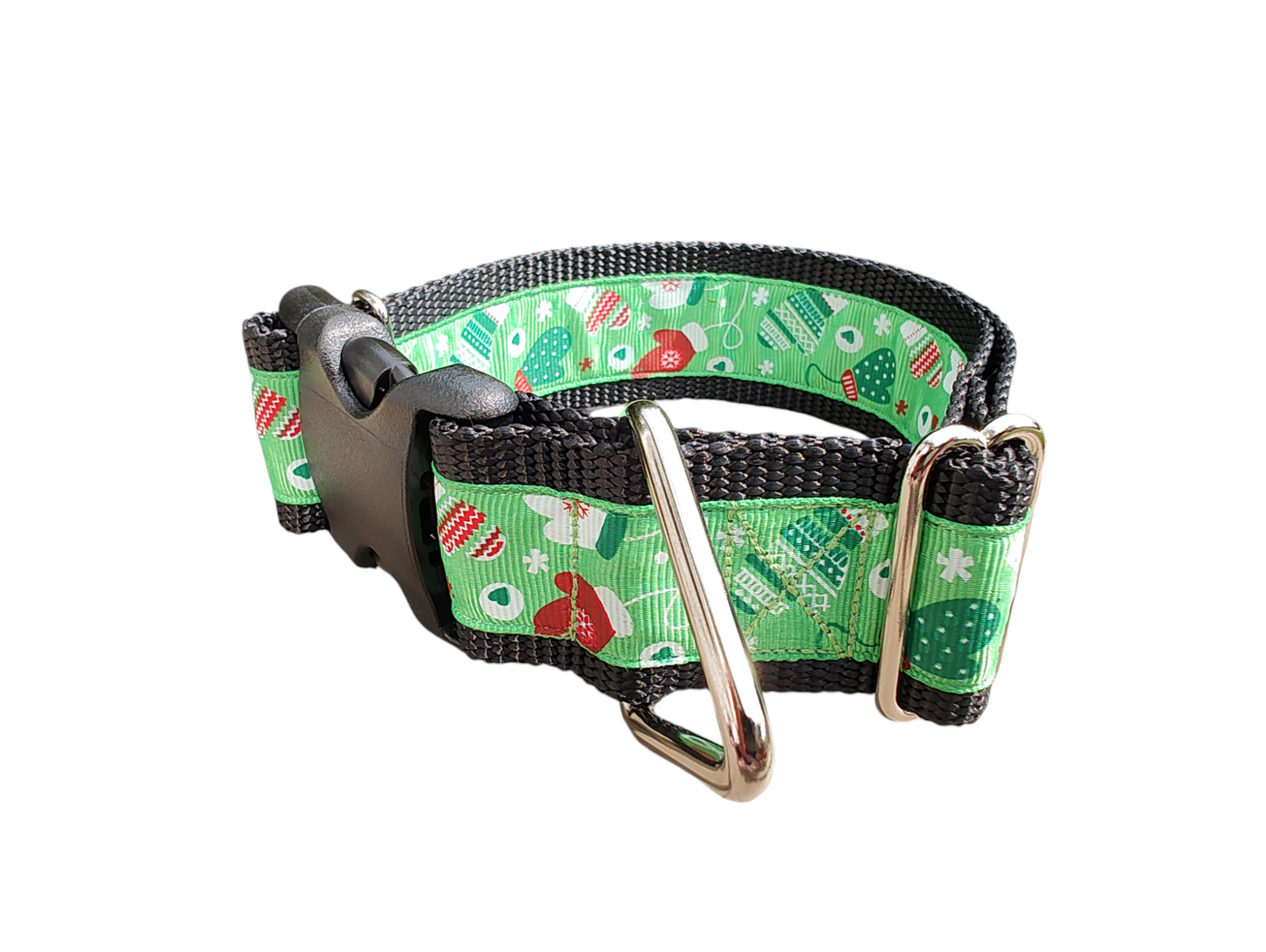 1.5" Wide Mittens Nylon Dog Collar