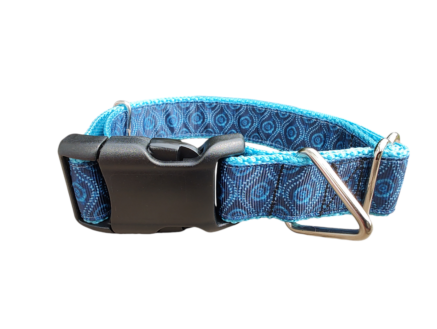 Evil Eye Nylon Dog Collar