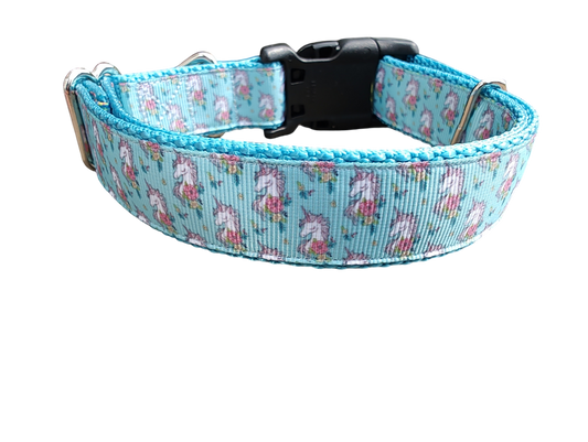 Unicorn Nylon Dog Collar