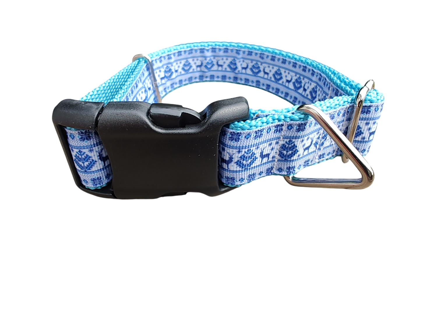 Winter Wonderland Nylon Dog Collar