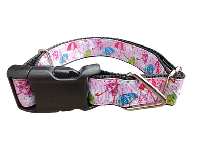 Umbrella Weather Nylon Dog Collar