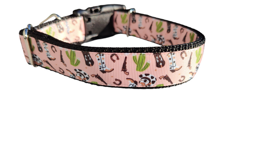 Cowboy Western Wear Nylon Dog Collar