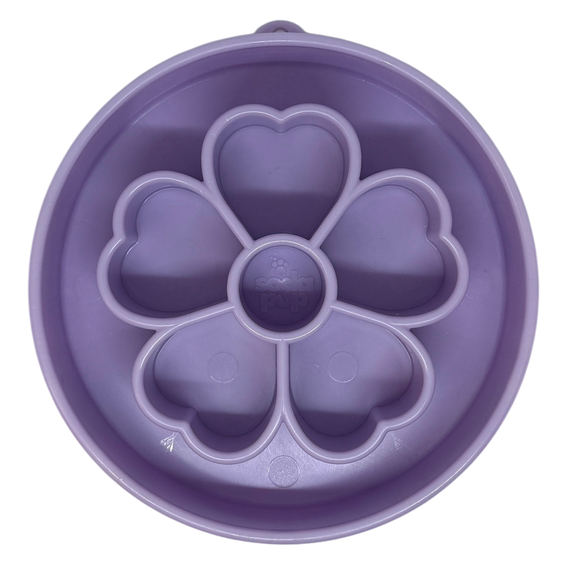 Flower eBowl Deep Slow Feeder Dog Bowl for Enrichment | USA Made - Doot's Pet LLC Collars For A Cause