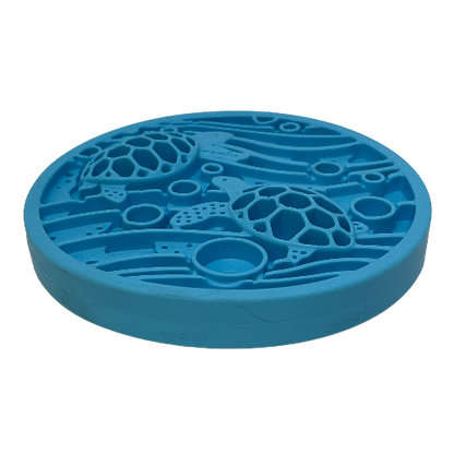 Turtle eMat-Mini Lick Mat with Suction Cups - Small Dogs & Cats | USA - Doot's Pet LLC Collars For A Cause
