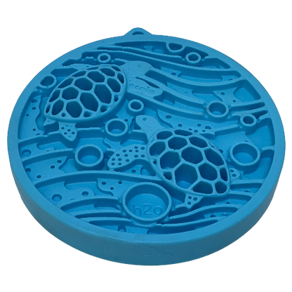 Turtle eMat-Mini Lick Mat with Suction Cups - Small Dogs & Cats | USA - Doot's Pet LLC Collars For A Cause
