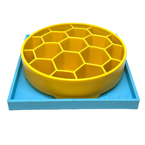 Hold 'em Suction Cup Holder for Dog Bowls & Lick Mats | USA Made - Doot's Pet LLC Collars For A Cause