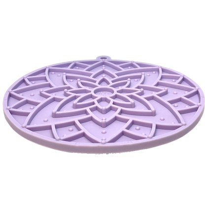 Lotus Design emat - Enrichment Lick Mat For Dogs and Cats - With Suction Cups | USA Made - Doot's Pet LLC Collars For A Cause