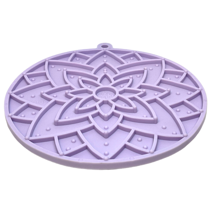 Lotus Design emat - Enrichment Lick Mat For Dogs and Cats - With Suction Cups | USA Made - Doot's Pet LLC Collars For A Cause