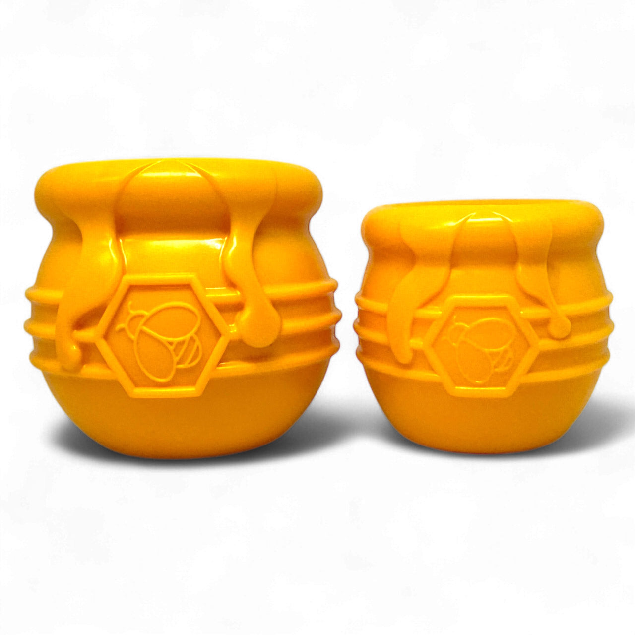 Honey Pot Dog eCup Treat Dispenser | Durable PUP-X Rubber Enrichment Toy | USA Made - Doot's Pet LLC Collars For A Cause