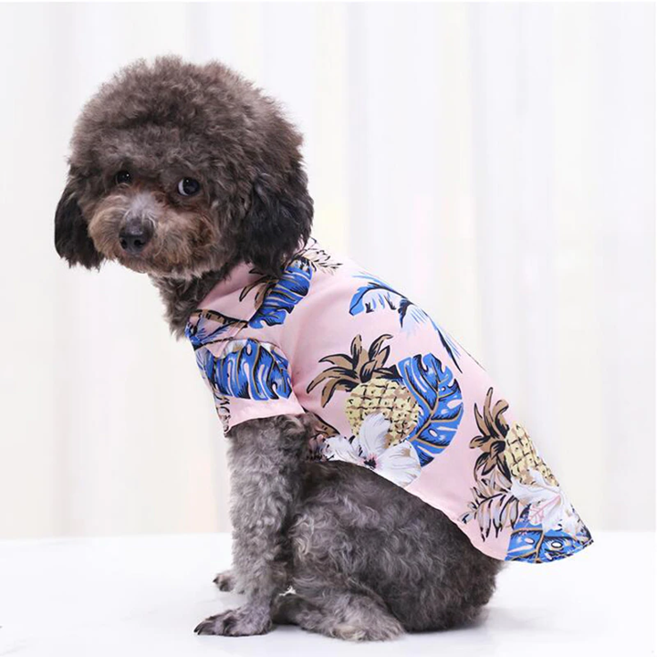 Hawaiian Pet Shirts - Doot's Pet LLC Collars For A Cause