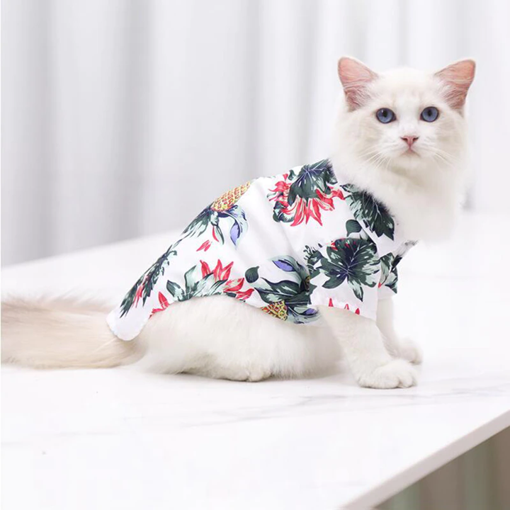 Hawaiian Pet Shirts - Doot's Pet LLC Collars For A Cause