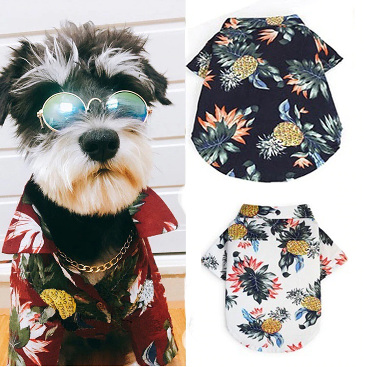 Hawaiian Pet Shirts - Doot's Pet LLC Collars For A Cause