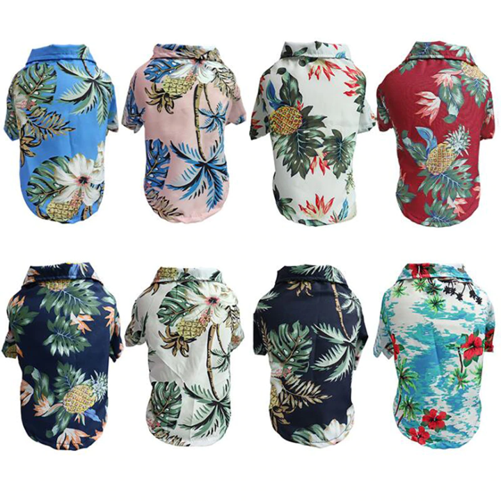 Hawaiian Pet Shirts - Doot's Pet LLC Collars For A Cause