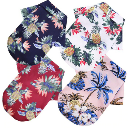 Hawaiian Pet Shirts - Doot's Pet LLC Collars For A Cause